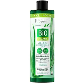 Eveline Cosmetics Bio Organic Anti-Haarausfall Shampoo mit Aloe Vera 400 ml