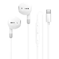 ASENTER USB-C-Kopfhörer, Ohrhörer, kabelgebunden, geräuschisolierende Kopfhörer mit integriertem Mikrofon, Lautstärkeregler, kompatibel mit Phone 15/16 Pro Max