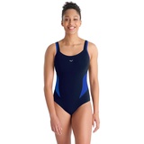 Arena Makimurax Low R Einteiliger Badeanzug Damen C Cup, Bodylift Shaping Badeanzug, Power Mesh Technologie, Chlorbeständiges Sensitive Fabrics arena Gewebe