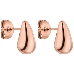 Purelei Ohrringe Droplet im zarten Design Roségold Damen 