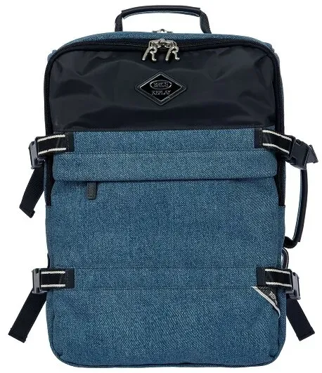 Bric's Bric ́s  x Replay Reiserucksack 42 cm Laptopfach  blau