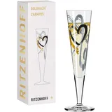 Ritzenhoff & Breker RITZENHOFF Champagnerglas Goldnacht 1 Inhalt 205 ml