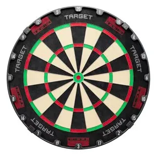 Target-Darts Dartscheibe TOR Steeldartboard, für Steeldarts, aus Sisal