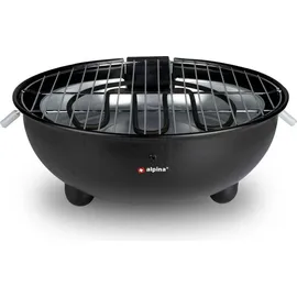 Alpina Tischgrill 1250 W schwarz