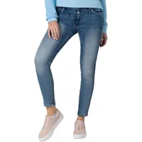 TIMEZONE Damen Tight AleenaTZ 7/8 Freizeithose, Aqua Blue wash, 28