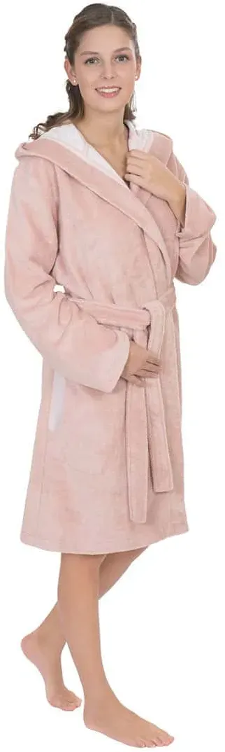 wewo fashion Damen Kapuzenmantel 6121 S | rose - pink