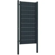 vidaXL Gartentor 100 x 164 cm Anthrazit