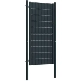 vidaXL Gartentor 100 x 164 cm Anthrazit