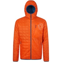 Rock Experience REMJ09482 GOLDEN GATE PACK HOODIE PADDED Jacket Men's 0630 FLAME+1484 MOROCCAN BLUE M