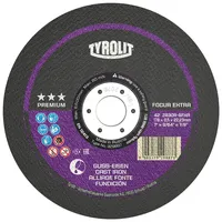 TYROLIT Trennscheibe PREMIUM FOCUR EXTRA D230x3mm gekr.Bohr.22,23mm