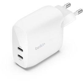 Belkin BoostCharge Pro USB-C Dual, Power Del.weiß WCB010vfWH