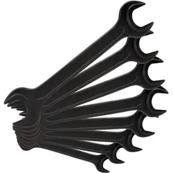 KS TOOLS 517.1490, Chrom-Stahllegierung, Schwarz, 6x7,8x9,10x11,12x13,14x15,16x1