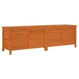 vidaXL Gartentruhe 198,5 x 50 x 56,5 cm Braun