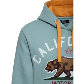 King Kerosin Sweatshirt California Motor State grün XL