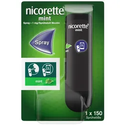 nicorette mint Spray zur Rauchentwöhnung 150 Sp