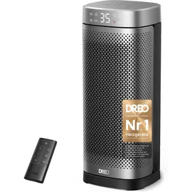 DREO Heizlüfter 2000 W Silber