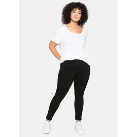 sheego T-Shirt Weiß 44/46
