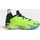 adidas Basketballschuh ADIDAS PERFORMANCE "ADIDAS INITIATION KIDS", Mädchen, Gr. 37, lucid lemon, core schwarz, lucid aquamarine, Textil, Schuhe, für Kinder & Jugendliche