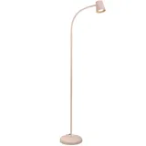Brilo Stehleuchte Skriva Schwenkbar Fußtaster Beige 21 cm x 127,5 cm