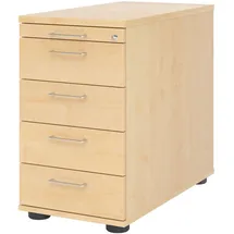 Hammerbacher Z-Line Standcontainer 42,8 x 80,0 x 80,0 cm Ahorn