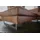 KAWOLA Ecksofa VILNIUS 3-Sitzer mit Recamiere links Kunstleder mit Lederanteil cognac