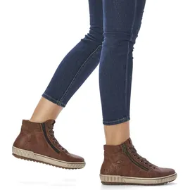 remonte Schnürstiefelette D0772 Braun 36