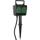 Brennenstuhl Gartensteckdose mit Erdspieß IP44 4-fach 1,4m 1154440