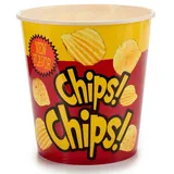 San Ignacio LEKNES - Popcorn-Eimer 18cm 'Chips'