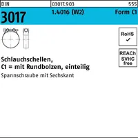 Industrial Quality Supplies DIN 3017 1.4016 C1 40- 43/18