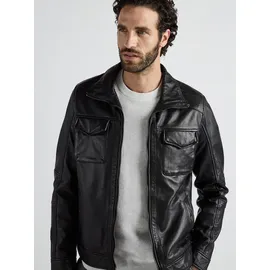 JCC Bikerjacke schwarz 4XL