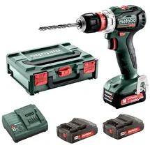 Metabo PowerMaxx BS 12 BL Q inkl. 2 x 2 Ah + Metabox 118 601045500