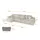 altdecor Ecksofa Cord 2-Sitzer Creme