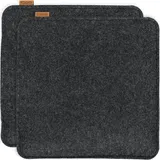 MIQIO Design Sitzkissen 40 x 40 cm Silber