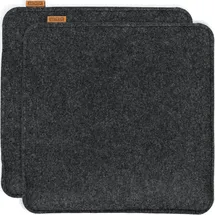 MIQIO Design Sitzkissen 40 x 40 cm Silber