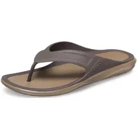 Crocs Herren Swiftwater Wave Flip Flops Casual Sommer Sandalen Strand Dusche Schuhe, Espresso Walnut, 6 UK Men/ 7 UK Women