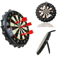 KARELLA Magnet Dartboard Mini - inklusive Kronkorken und Magnetdar