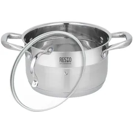 RESTO Kitchenware Edelstahl Kochtopf 18 cm
