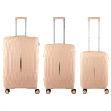 Daniel Ray Travel Castlemaine Koffer-Set 3-tlg. rosa