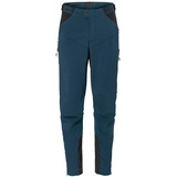 Vaude Qimsa Softshell Pants II |Ganzjahres-Biker Softshellhose - Winddicht & Atmungsaktiv | Umweltfreundlich hergestellt | Wasserdichte Besätze | Elastischer Hosenbund | Reflexelemente