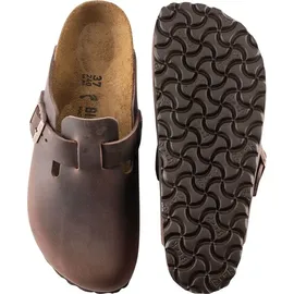 Birkenstock Boston Nubukleder geölt habana 39