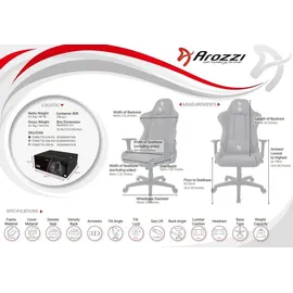Arozzi Torretta Soft Fabric asche