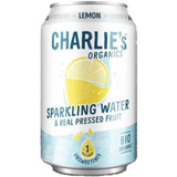 Charlie's Organic Sparkling Water Lemon ( 24 x 0,33 Liter Dosen NL)