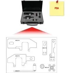 KS Tools PSA - Motoreinstell-Werkzeug-Satz, 2-teilig