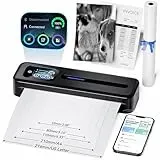 Phomemo M832D Thermodrucker A4, Touchscreen Mobiler Drucker für Zuhause & Büro, 300 DPI Thermodrucker Kompatibel mit Android und iOS, Handy & Laptop, drahtlose Drucker für Geschäftsreisen, Schule