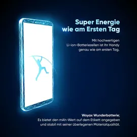 Woyax Wunderbatterie Akku für Huawei Mate 10 Lite, Reale Kapazität und Super Qualität Ersatzakku/Nova 2 Plus/Honor 7X / P30 Lite / HB356687ECW