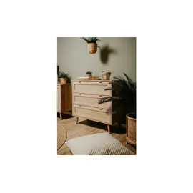Finori Kommode Bali 80 x 80 x 40 cm Braun / Mehrfarbig