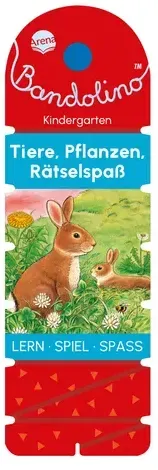 Bandolino. Tiere, Pflanzen, Rätselspaß - Lernspiel mit Lösungskontrolle für Kinder ab 4 Jahren