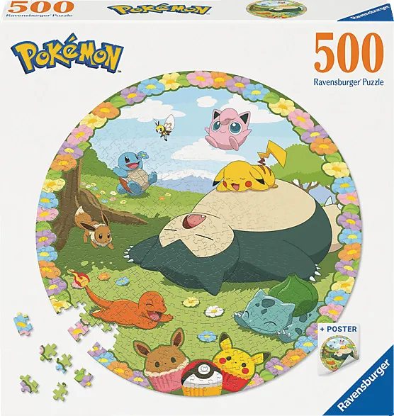 RAVENSBURGER Blumige Pokémon Erwachsenenpuzzle