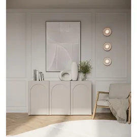 Selsey Sideboard Arkadia 150 x 81 x 35 cm Grau-Beige