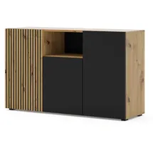 BIM Furniture Auris 135 x 82 x 42 cm Schwarz / Beige